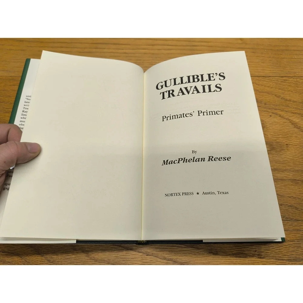 Gullible's Travails - Primates' Primer (Signed Copy) (1st Ed,‎ Signed)
